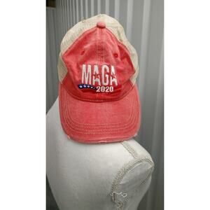MAGA 2020 Trump Trucker Cap Snapback Hat Mesh Adjustable